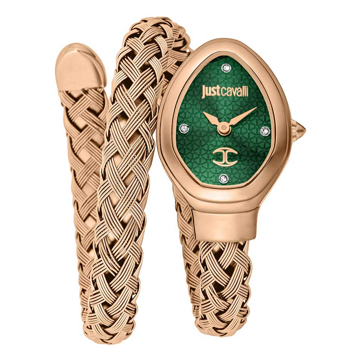 MONTRE JUST CAVALI FEMME ACIER